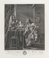 KG 14801
<br/>
De muziekles
<br/>
<em>Garreau, Louis (werkz. 1782-1791)</em>